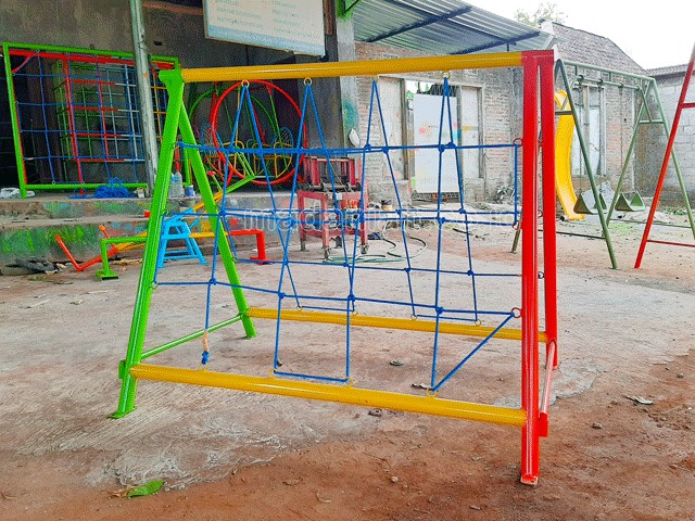 Jual Murah Mainan Panjat Tambang Segitiga Anak TK PAUD Kotabaru