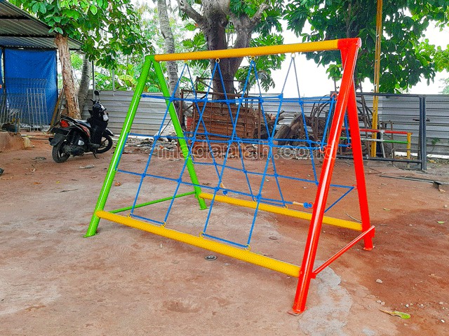 Jual Murah Mainan Panjat Tambang Segitiga Anak TK PAUD Langkat
