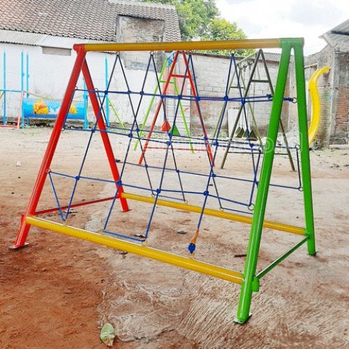 Jual Murah Mainan Panjat Tambang Segitiga Anak TK PAUD Nias Utara