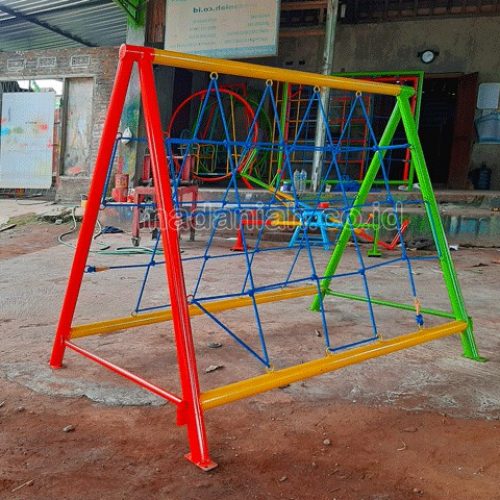 Jual Murah Mainan Panjat Tambang Segitiga Anak TK PAUD Nunukan