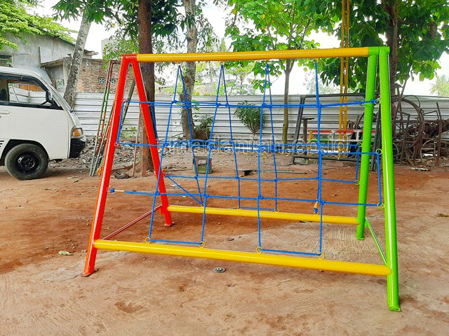 Jual Murah Mainan Panjat Tambang Segitiga Anak TK PAUD Padang Lawas