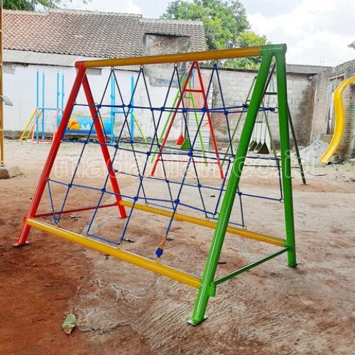 Jual Murah Mainan Panjat Tambang Segitiga Anak TK PAUD Sawahlunto