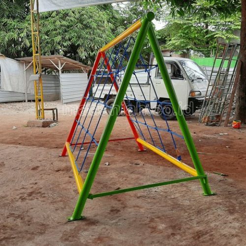 Jual Murah Mainan Panjat Tambang Segitiga Anak TK PAUD Singkawang