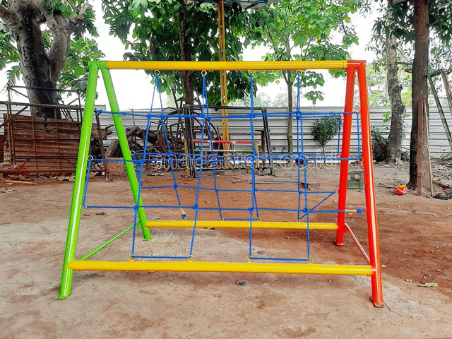 Jual Murah Mainan Panjat Tambang Segitiga Anak TK PAUD Tabalong
