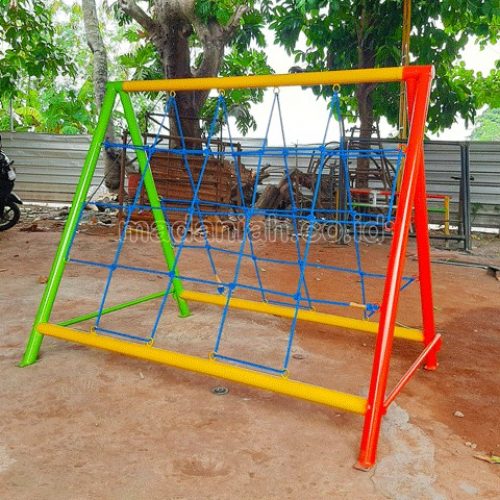 Jual Mainan Panjat Tambang Segitiga Anak TK PAUD Lampung Barat Jual Mainan Panjat Tambang Segitiga Anak TK PAUD Lampung Barat