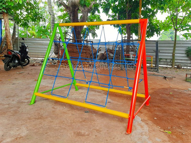 Jual Mainan Panjat Tambang Segitiga Anak TK PAUD Lampung Barat