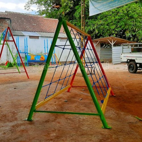 Jual Mainan Panjat Tambang Segitiga Anak TK PAUD Manokwari Selatan