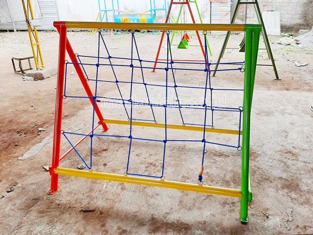 Jual Mainan Panjat Tambang Segitiga Anak TK PAUD Rejang Lebong