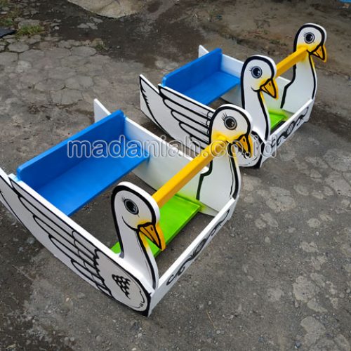 Jual Murah Mainan Angsa Goyang Anak TK PAUD Humbang Hasundutan