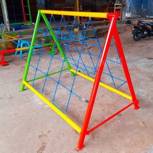 Jual Murah Mainan Panjat Tambang Segitiga Anak TK PAUD Belitung