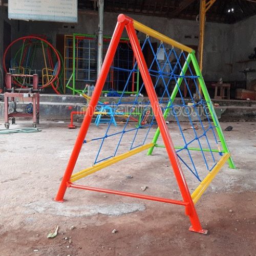 Jual Murah Mainan Panjat Tambang Segitiga Anak TK PAUD Kota Bima
