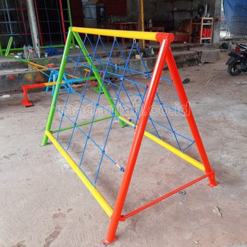 Jual Murah Mainan Panjat Tambang Segitiga Anak TK PAUD Pesisir Barat