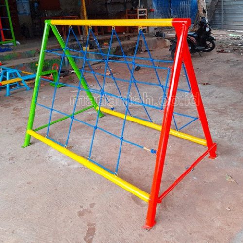 Jual Murah Mainan Panjat Tambang Segitiga Anak TK PAUD Sijunjung