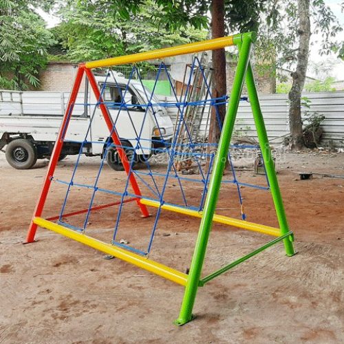 Jual Murah Mainan Panjat Tambang Segitiga Anak TK PAUD Tanah Bumbu