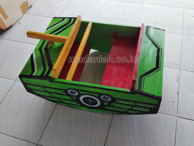 Jual Harga Murah Mainan Tank Goyang Anak TK PAUD Fakfak