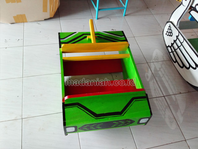 Jual Harga Murah Mainan Tank Goyang Anak TK PAUD Mamuju