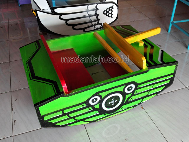 Jual Mainan Tank Goyang Anak TK PAUD Minahasa Utara