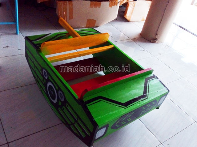 Jual Harga Murah Mainan Tank Goyang Anak TK PAUD Sukabumi