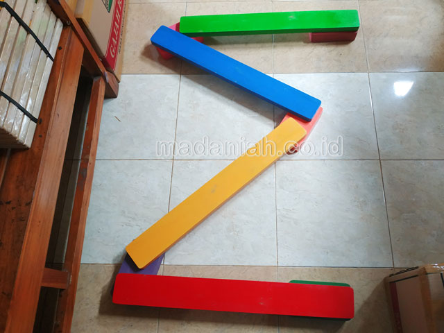 Jual Mainan Papan Titian Kayu Anak TK PAUD Subulussalam