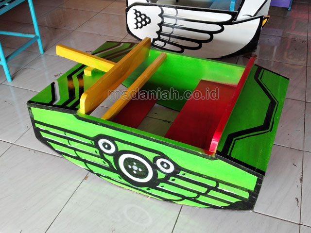 Jual Mainan Tank Goyang Anak TK PAUD Minahasa Tenggara