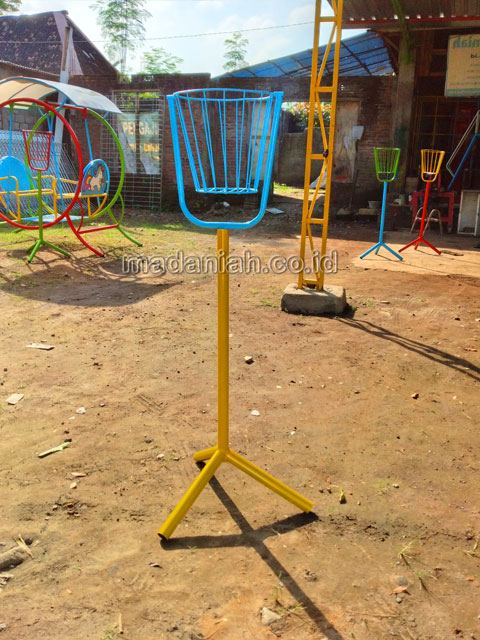 Jual Murah Mainan Keranjang Bola Anak TK PAUD Tanah Datar