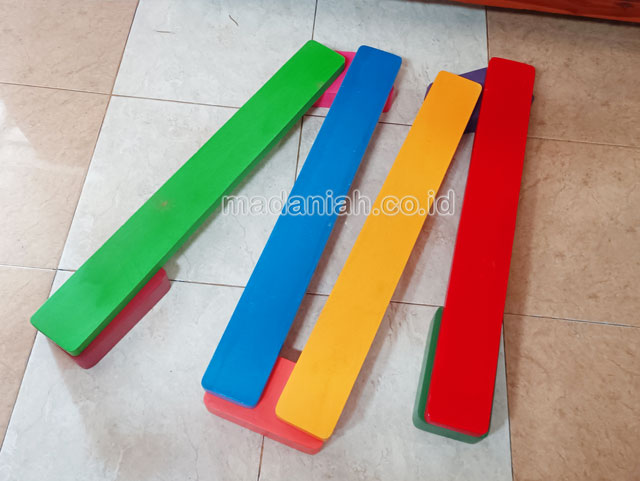 Jual Murah Mainan Papan Titian Kayu Anak TK PAUD Bandung
