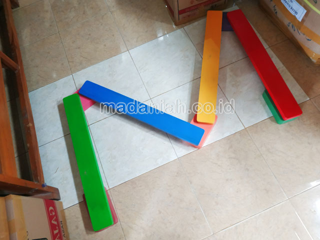 Jual Murah Mainan Papan Titian Kayu Anak TK PAUD Bangkalan