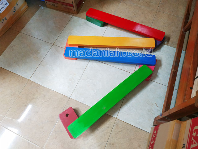 Jual Murah Mainan Papan Titian Kayu Anak TK PAUD Bekasi