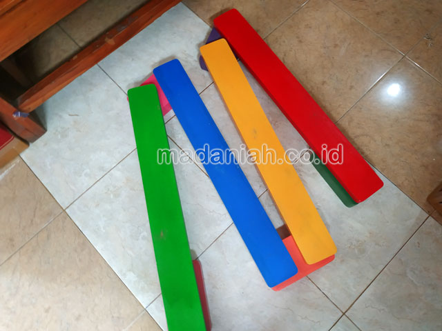 Jual Murah Mainan Papan Titian Kayu Anak TK PAUD Cirebon