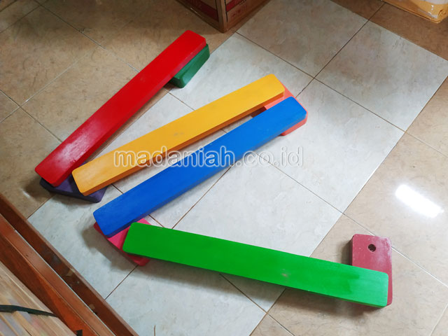 Jual Murah Mainan Papan Titian Kayu Anak TK PAUD Gayo Lues