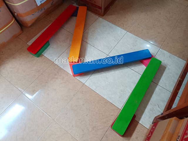 Jual Murah Mainan Papan Titian Kayu Anak TK PAUD Gunungkidul