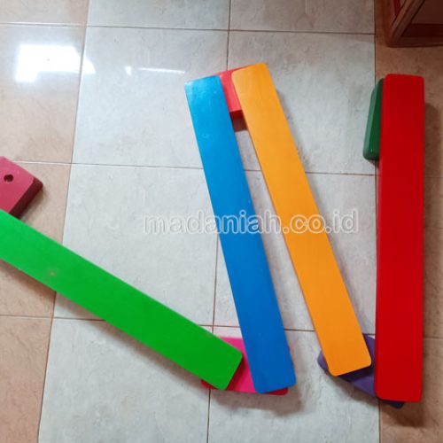 Jual Murah Mainan Papan Titian Kayu Anak TK PAUD Kota Batu
