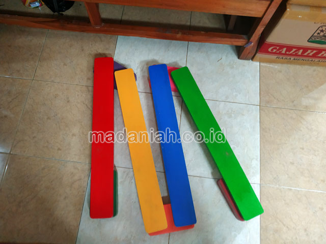 Jual Murah Mainan Papan Titian Kayu Anak TK PAUD Majalengka