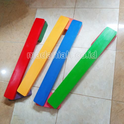 Jual Murah Mainan Papan Titian Kayu Anak TK PAUD Nganjuk
