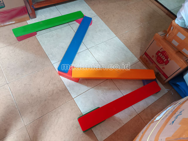 Jual Murah Mainan Papan Titian Kayu Anak TK PAUD Sumedang