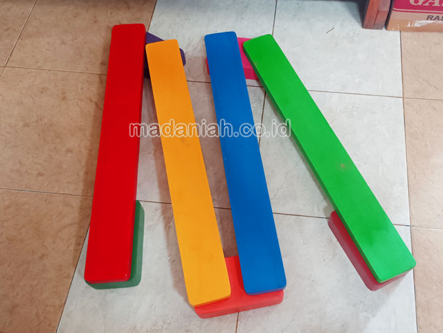 Jual Murah Mainan Papan Titian Kayu Anak TK PAUD Trenggalek