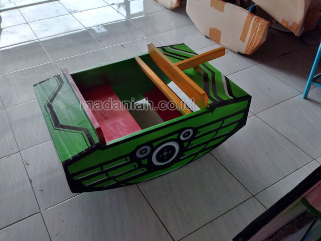 Jual Murah Mainan Tank Goyang Anak TK PAUD Banda Aceh