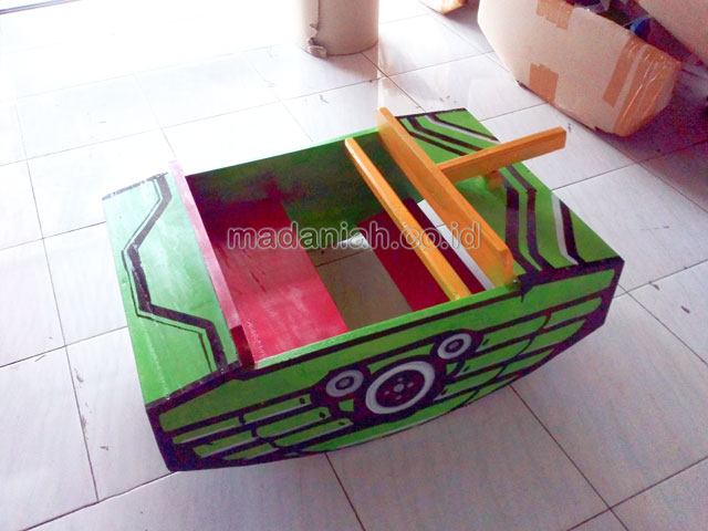 Jual Murah Mainan Tank Goyang Anak TK PAUD Florest Timur