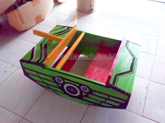 Jual Murah Mainan Tank Goyang Anak TK PAUD Padang Panjang