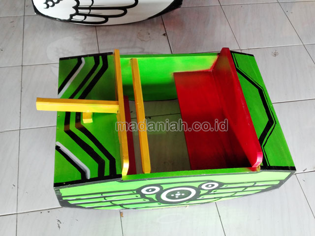 Jual Murah Mainan Tank Goyang Anak TK PAUD Polewali Mandar