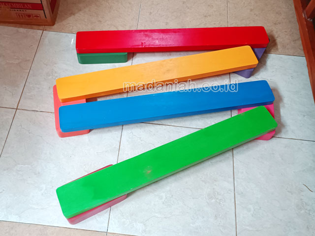 Jual Mainan Papan Titian Kayu Anak TK Pemalang Jawa Tengah