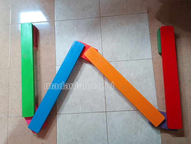 Jual Mainan Papan Titian Kayu Anak TK Sragen Jawa Tengah