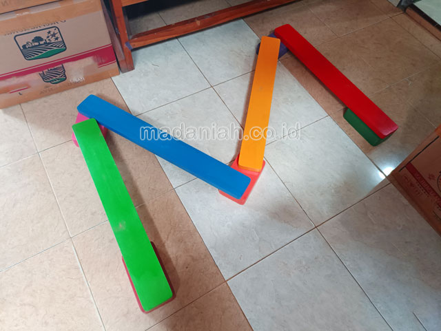 Jual Mainan Papan Titian Kayu Anak TK Kota Banjar Jawa Barat