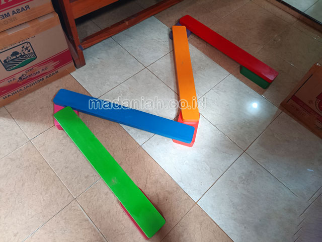 Jual Mainan Papan Titian Kayu Anak TK Kota Bekasi Jawa Barat