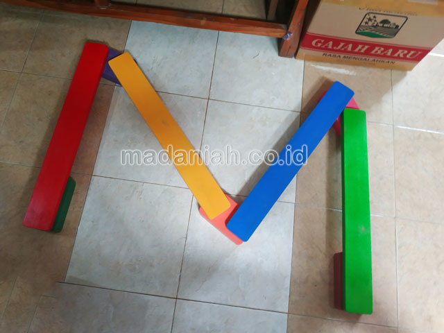 Jual Mainan Papan Titian Kayu Anak TK Kota Bogor Jawa Barat