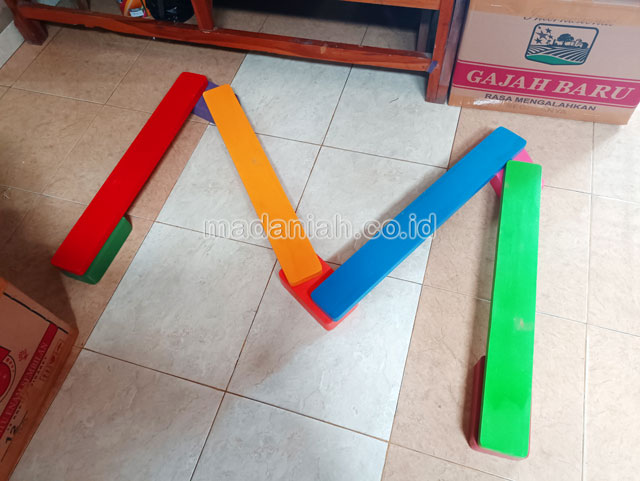 Jual Mainan Papan Titian Kayu Anak TK Kota Malang Jawa Timur