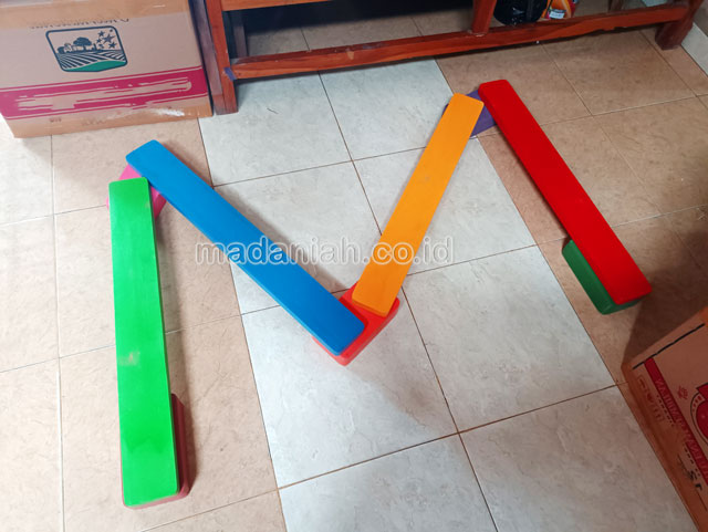 Jual Mainan Papan Titian Kayu Anak TK Kota Tasikmalaya Jawa Barat