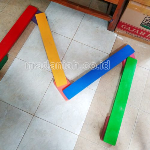 Jual Mainan Papan Titian Kayu Anak TK Kutai Timur Kalimantan Timur