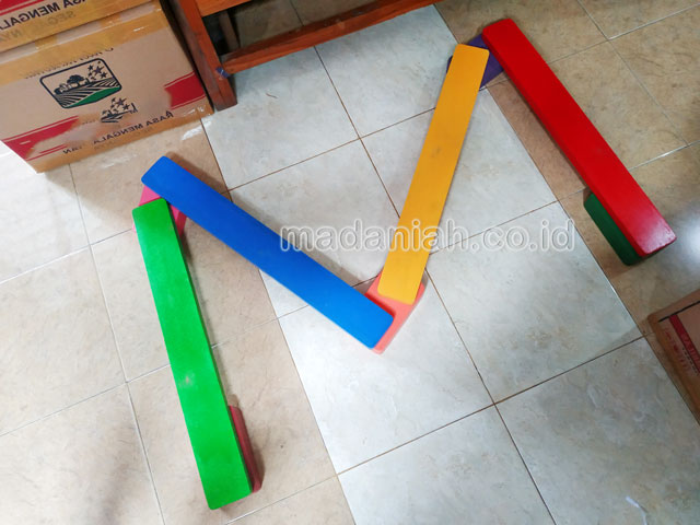 Jual Mainan Papan Titian Kayu Anak TK Paser Kalimantan Timur