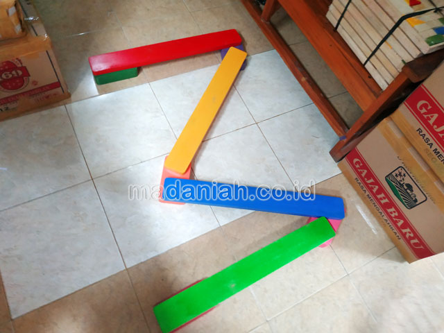 Jual Mainan Papan Titian Kayu Anak TK Barito Kuala Kalimantan Selatan